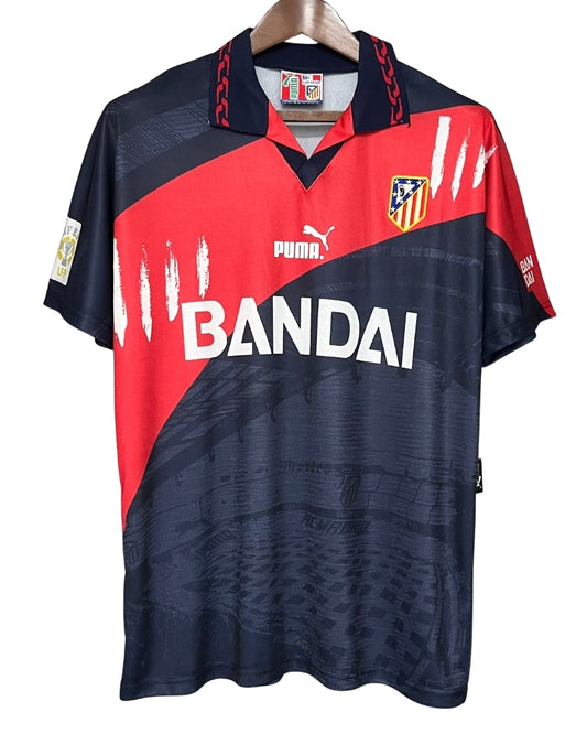 Koszulka Piłkarska Atletico Madryt 1996/1997 Away Retro