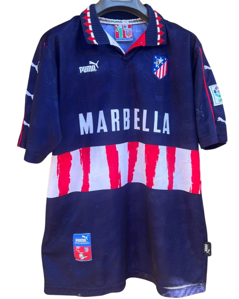 Koszulka Piłkarska Atletico Madryt 1997/1998 Away Retro