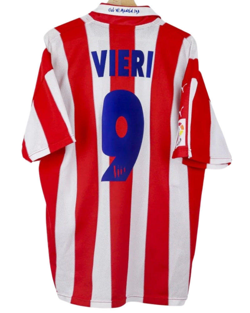 Koszulka Piłkarska Atletico Madryt 1997/1998 Home Retro
