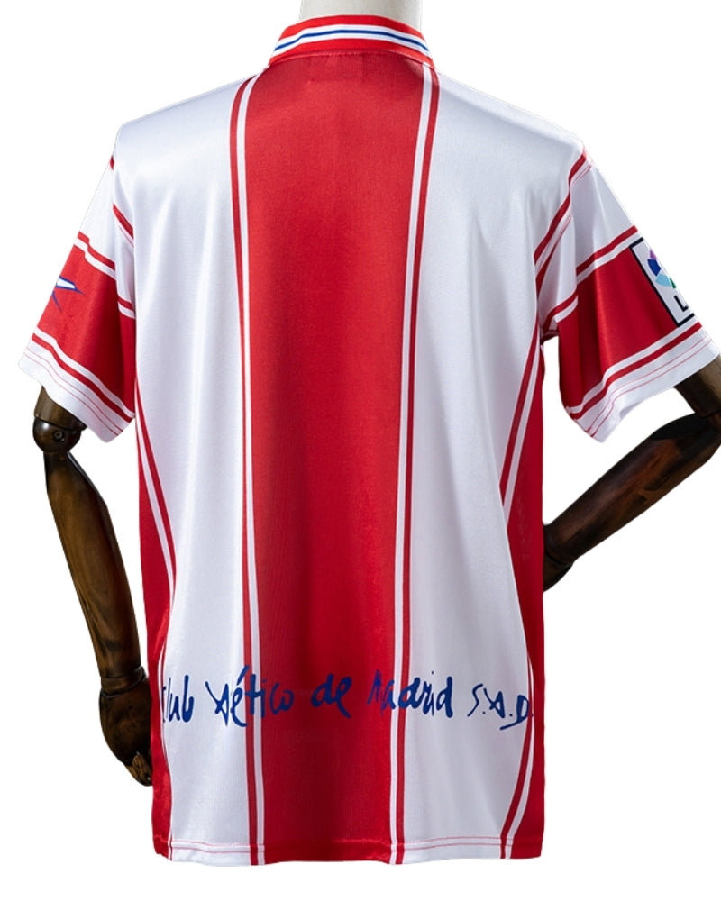 Koszulka Piłkarska Atletico Madryt 1999/2000 Home Retro