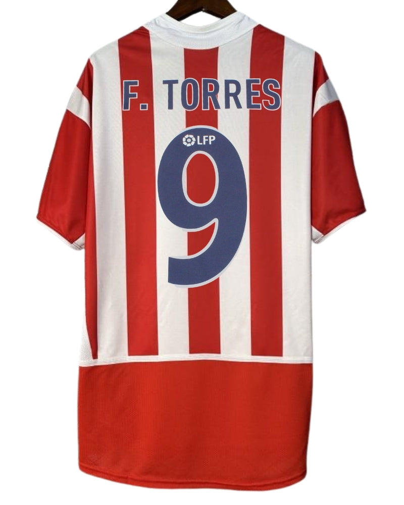 Koszulka Piłkarska Atletico Madryt 2002/2003 Home Retro