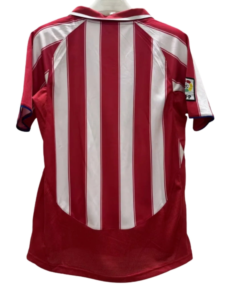 Koszulka Piłkarska Atletico Madryt 2003/2004 Home Retro