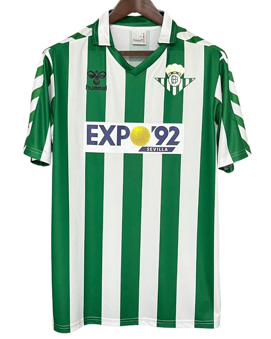 Koszulka Piłkarska Betis Sewilla 1991/1992 Home Retro