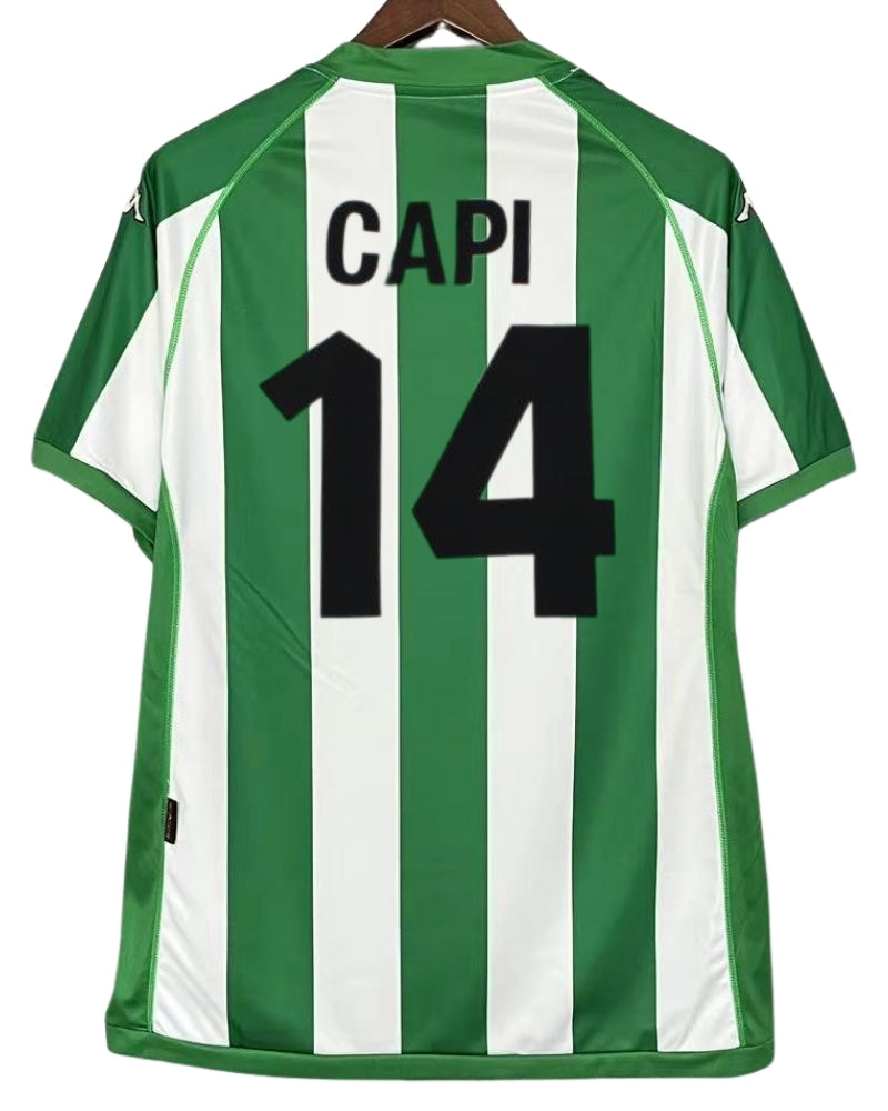 Koszulka Piłkarska Betis Sewilla 2001/2002 Home Retro