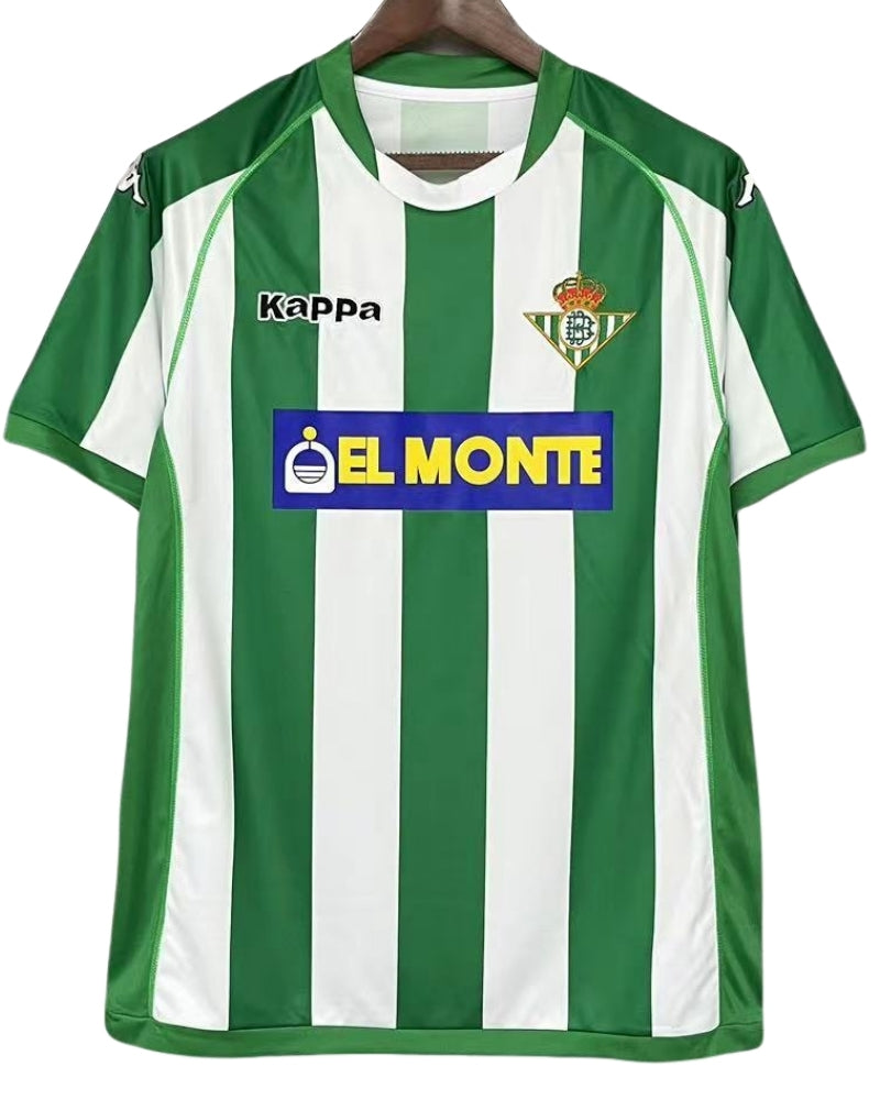 Koszulka Piłkarska Betis Sewilla 2001/2002 Home Retro
