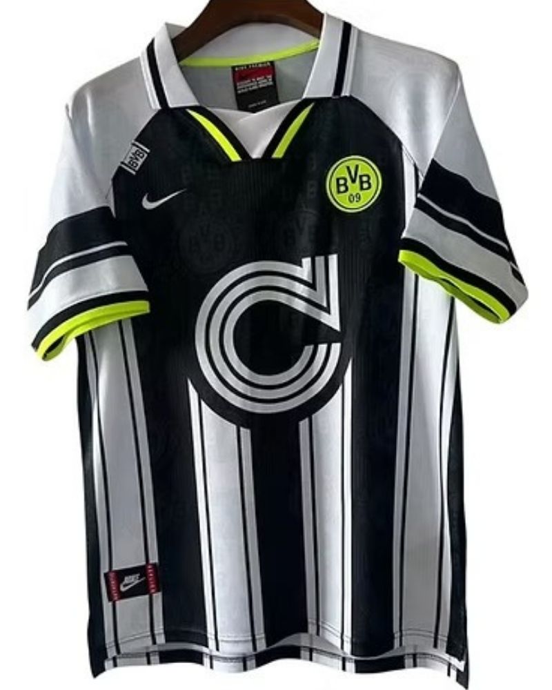 Koszulka Piłkarska Borussia Dortmund 1995/1997 Away Cup Retro