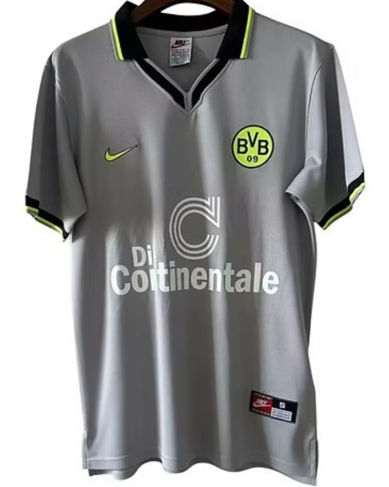 Koszulka Piłkarska Borussia Dortmund 1997/1998 Away Retro