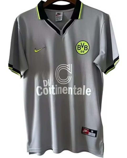 Koszulka Piłkarska Borussia Dortmund 1997/1998 Away Retro