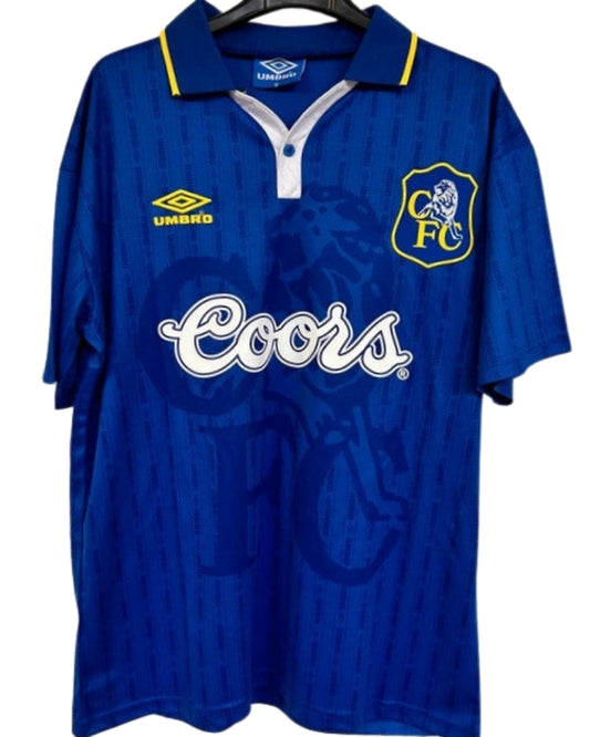 Koszulka Piłkarska Chelsea Londyn 1995/1996 Home Retro