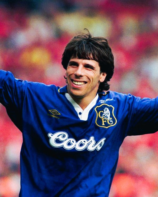 Koszulka Piłkarska Chelsea Londyn 1995/1996 Home Retro