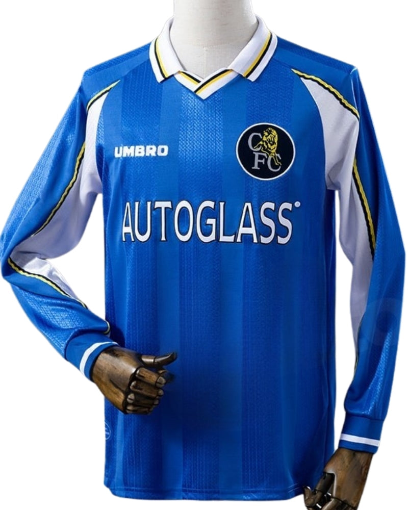 Koszulka Piłkarska Chelsea Londyn 1998/1999 Home Retro Dł rękaw