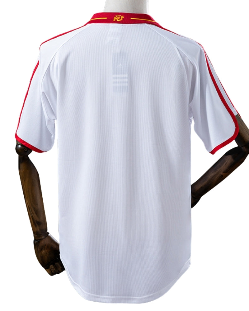 Koszulka Piłkarska Hiszpania 2000 Away Retro