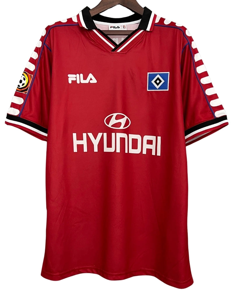 Koszulka Piłkarska HSV Hamburg 1999/2000 Away Retro