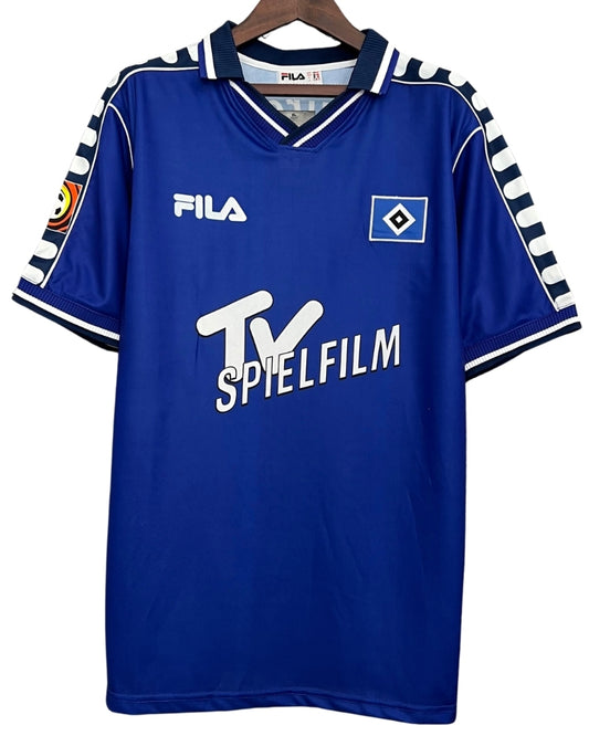 Koszulka Piłkarska HSV Hamburg 2000/2001 Away Retro