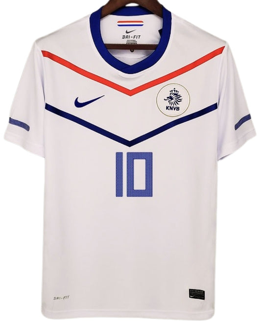 Koszulka Piłkarska Holandia 2010 Away Retro