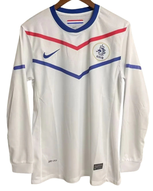 Koszulka Piłkarska Holandia 2010 Away Retro Dł Rękaw