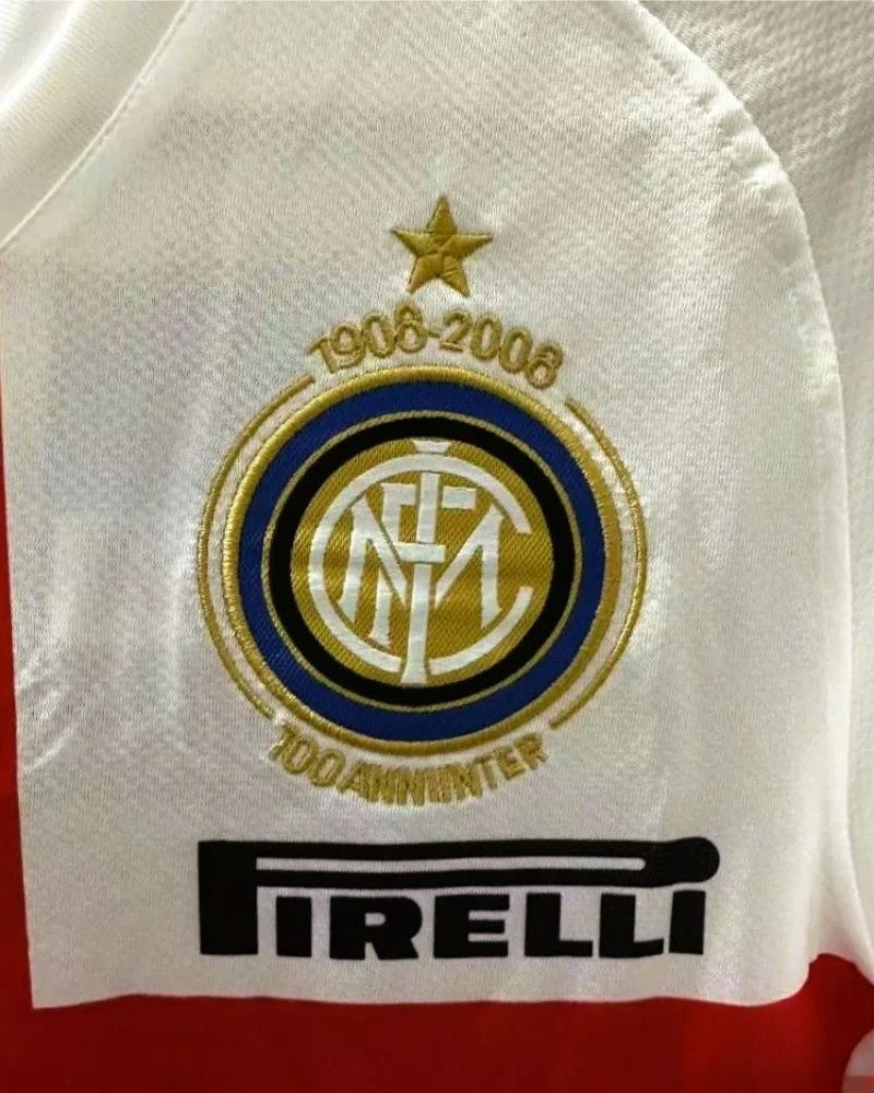 Koszulka Piłkarska Inter Mediolan 2007/2008 Away Retro