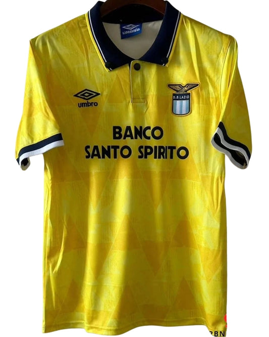 Koszulka Piłkarska Lazio Rzym 1991/1992 Away Retro