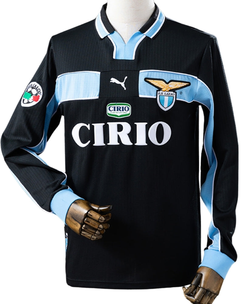Koszulka Piłkarska SS Lazio Rzym 1998/1999 Away Retro Dł Rękaw