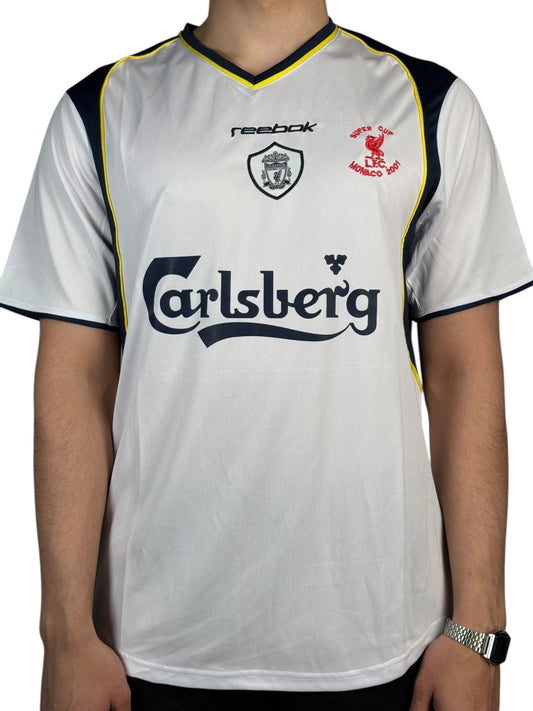 Koszulka Piłkarska Liverpool FC 2001/2002 Away Retro