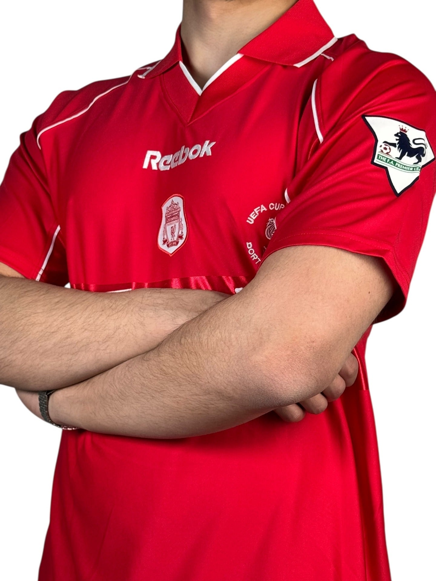 Koszulka Piłkarska Liverpool FC 2001/2002 Home Retro