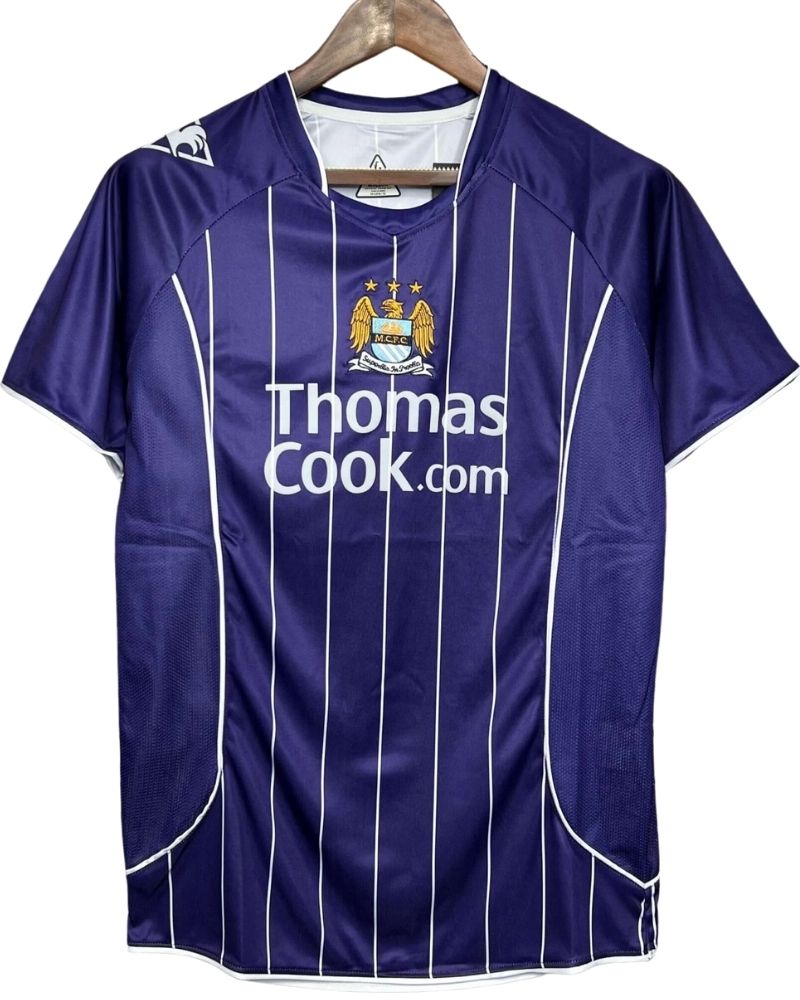 Koszulka Piłkarska Manchester City 2007/2008 Away Retro