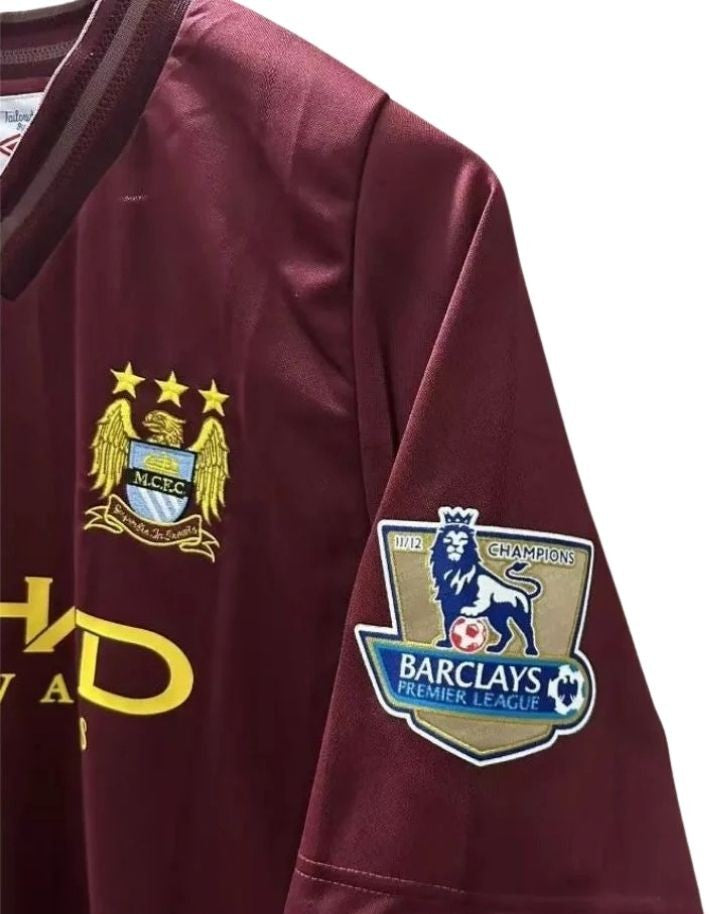 Koszulka Piłkarska Manchester City 2012/2013 Away Retro