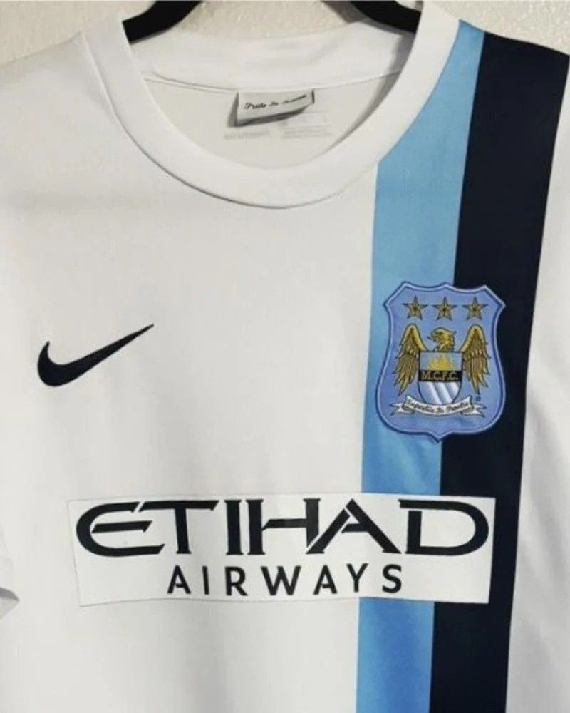 Koszulka Piłkarska Manchester City 2013/2014 Away Retro