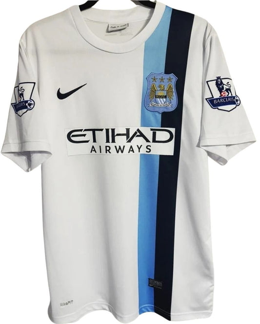 Koszulka Piłkarska Manchester City 2013/2014 Away Retro