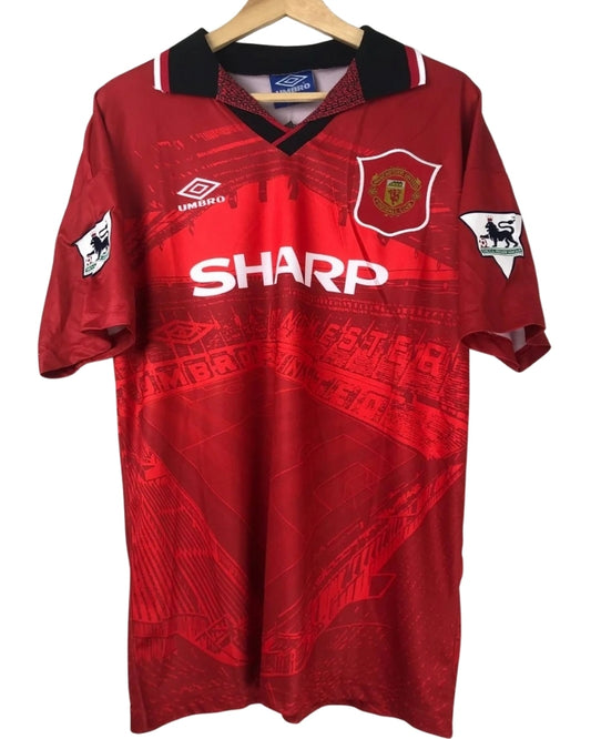 Koszulka Piłkarska Manchester United 1994/1996 Home Retro
