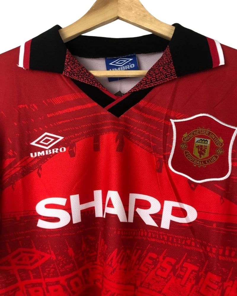 Koszulka Piłkarska Manchester United 1994/1996 Home Retro