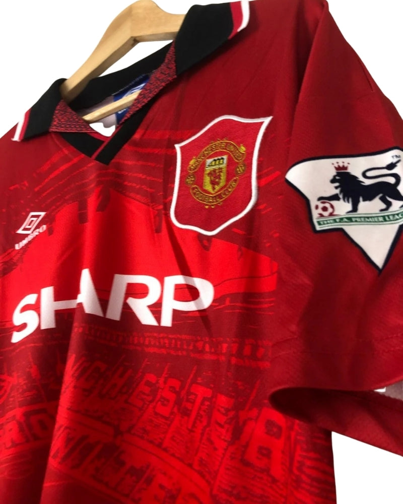 Koszulka Piłkarska Manchester United 1994/1996 Home Retro
