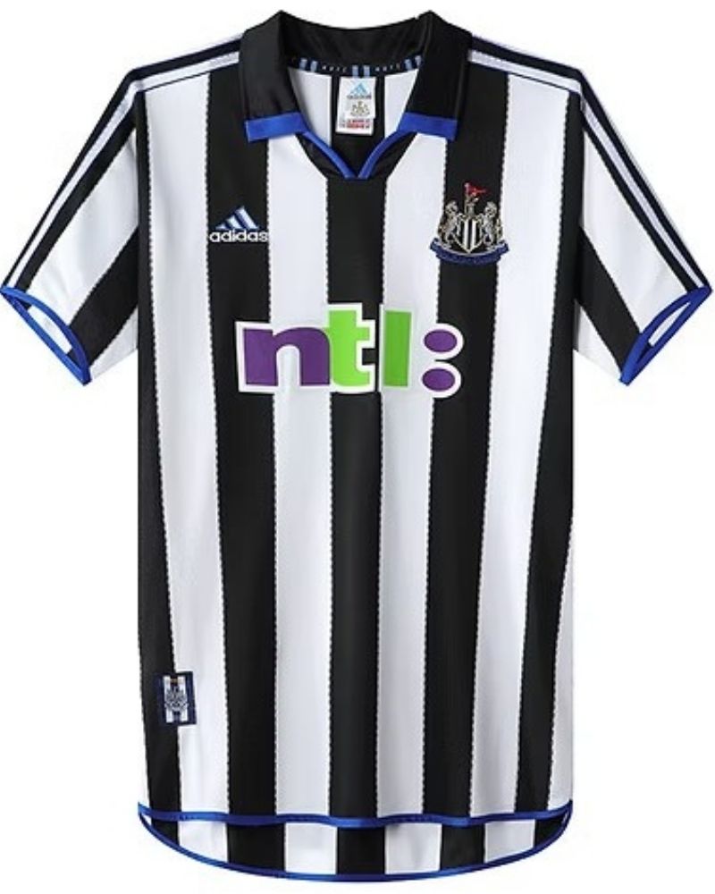 Koszulka Piłkarska Newcastle United 2000/2001 Home Retro