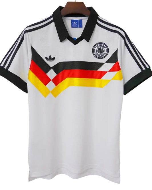 Koszulka Piłkarska Niemcy 1988/1990 Home Retro
