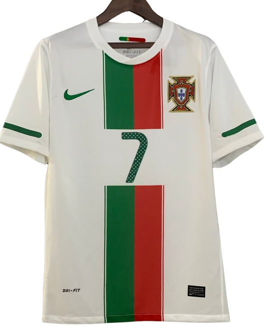 Koszulka Piłkarska Portugalia MŚ 2010 Away Retro
