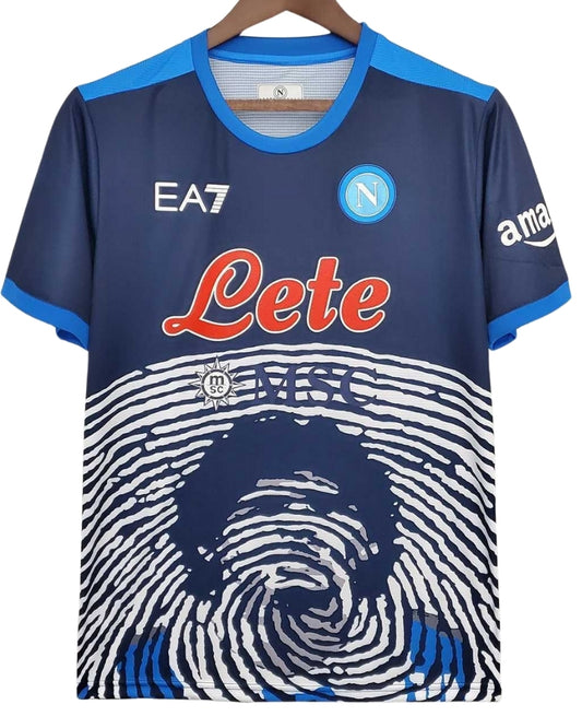 Koszulka Piłkarska SSC Napoli 2021/2022 Maradona Dark Retro
