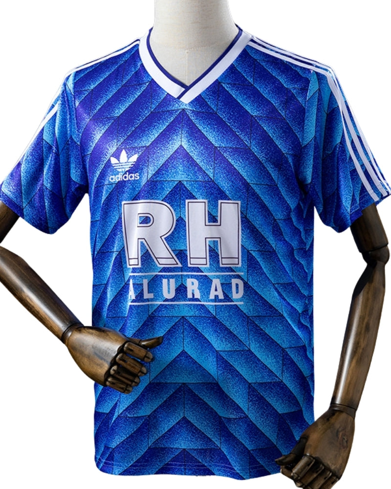 Koszulka Piłkarska Schalke 04 1988/1989 Home Retro