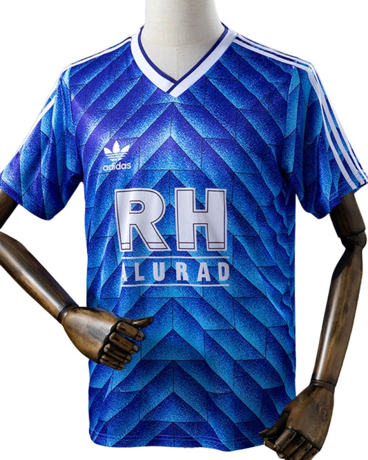 Koszulka Piłkarska Schalke 04 1988/1989 Home Retro
