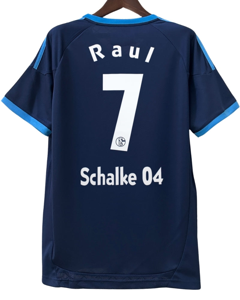Koszulka Piłkarska Schalke 04 2010/2011 Away Retro