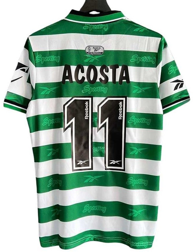 Koszulka Piłkarska Sporting Lizbona 1999/200 Home Retro