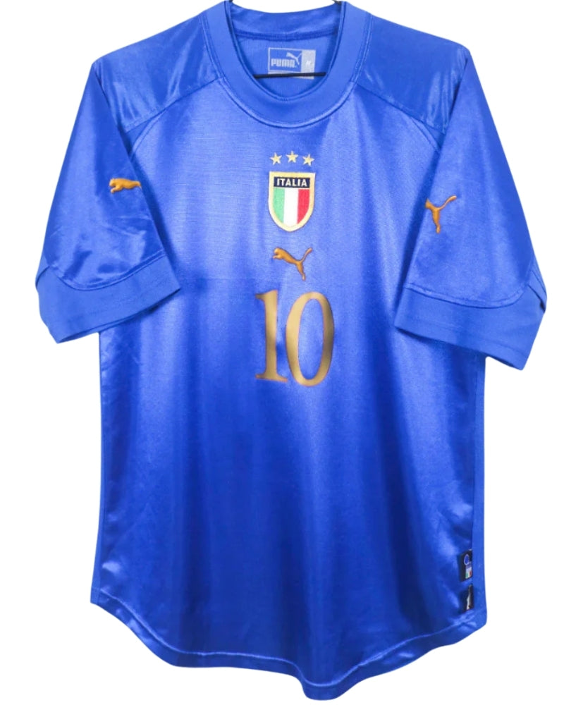 Koszulka Piłkarska Włochy 2004 Home Retro