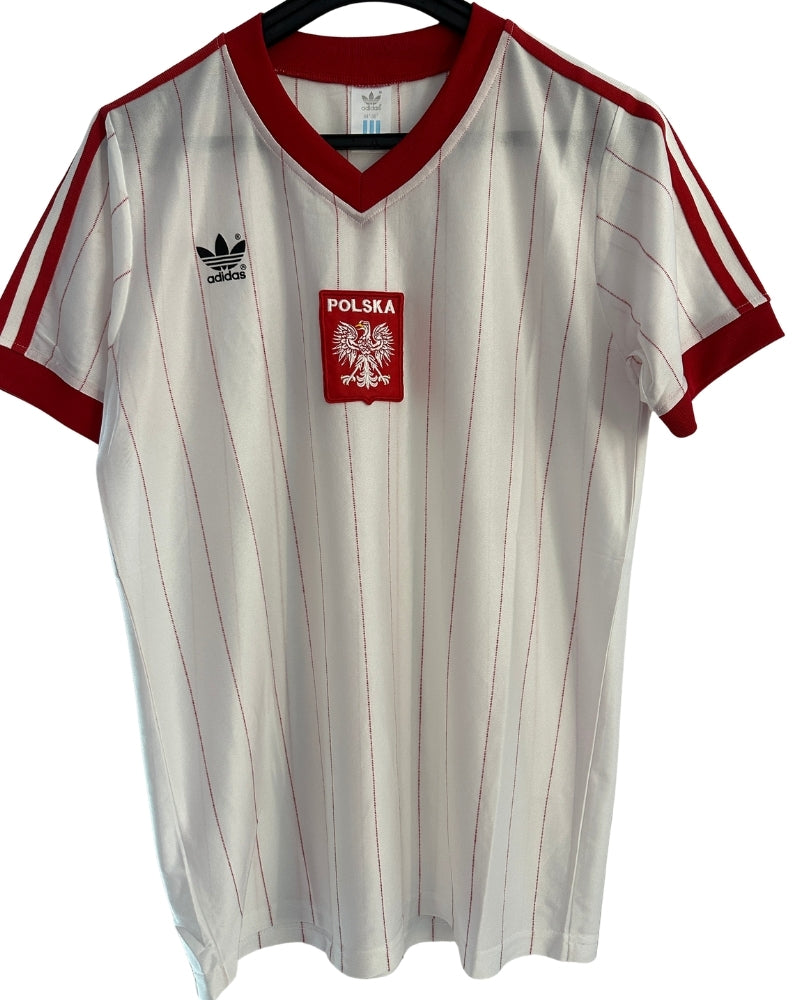 Koszulka Piłkarska Polska MŚ 1982 Home Retro