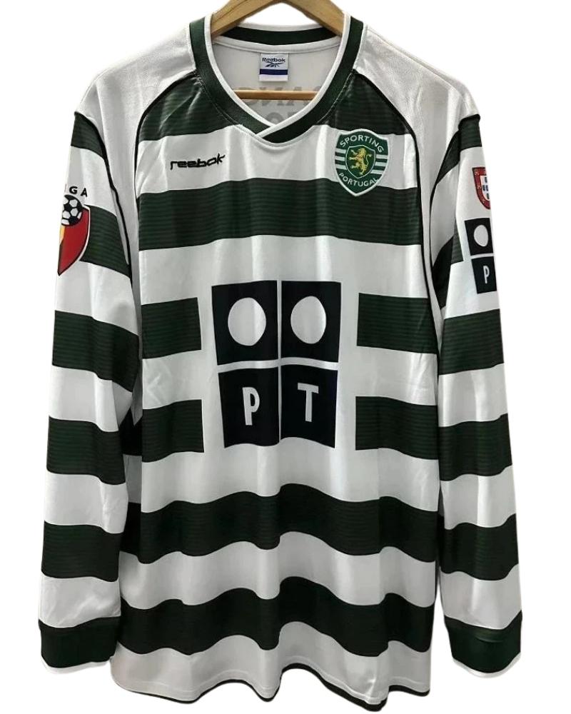 Koszulka_Pikarska_Sporting_Lizbona_20022003_Home_Retro_Dugi_Rkaw