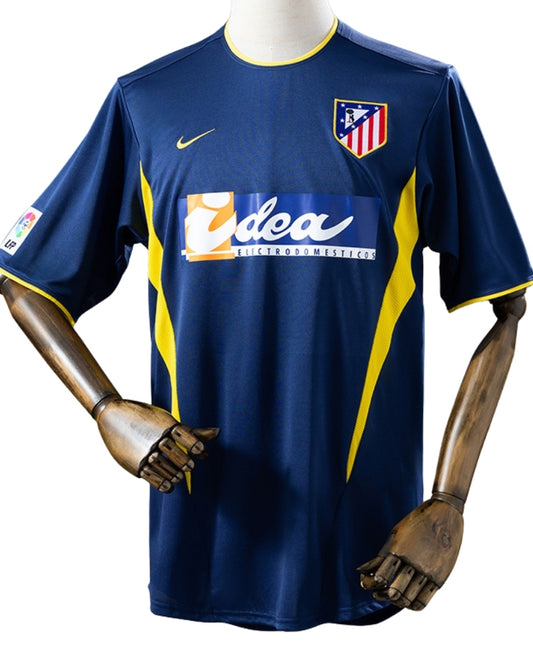 Koszulka Piłkarska Atletico Madryt 2002/2003 Away Retro