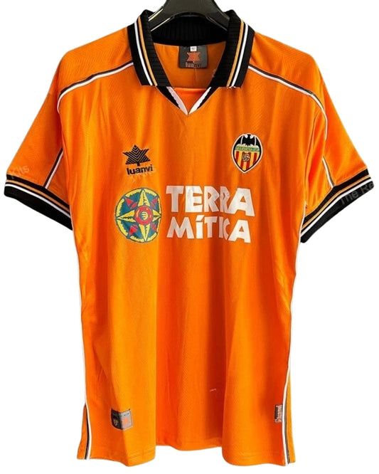 Koszulka Piłkarska Valencia CF 1999/2000 Away Retro