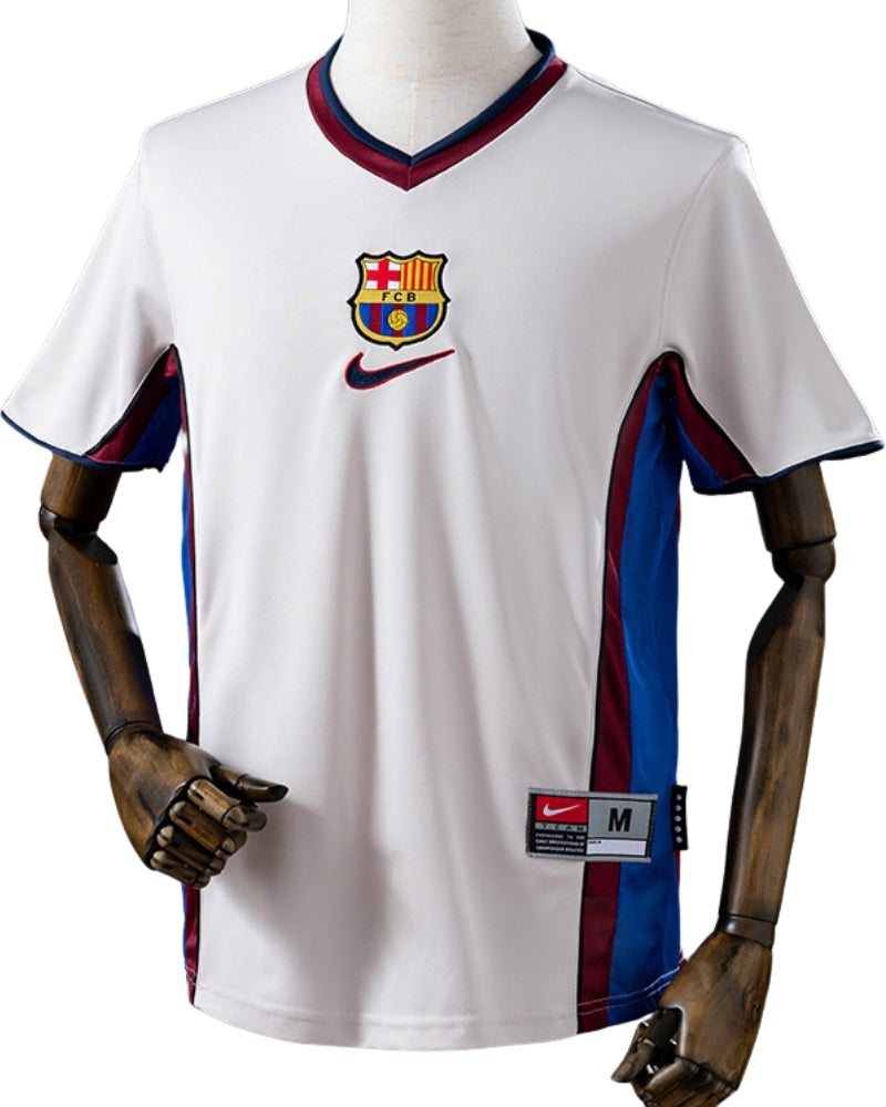 Koszulka Piłkarska FC Barcelona 1999/2000 Away Retro