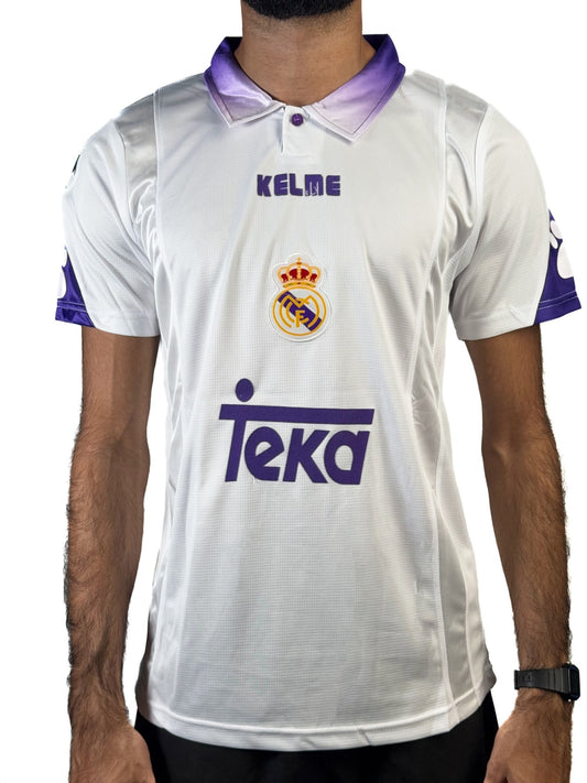 Koszulka Piłkarska Real Madryt 1997/1998 Home Retro
