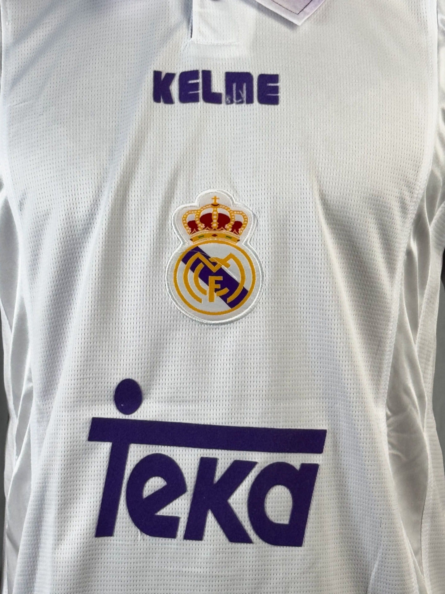 Koszulka Piłkarska Real Madryt 1997/1998 Home Retro