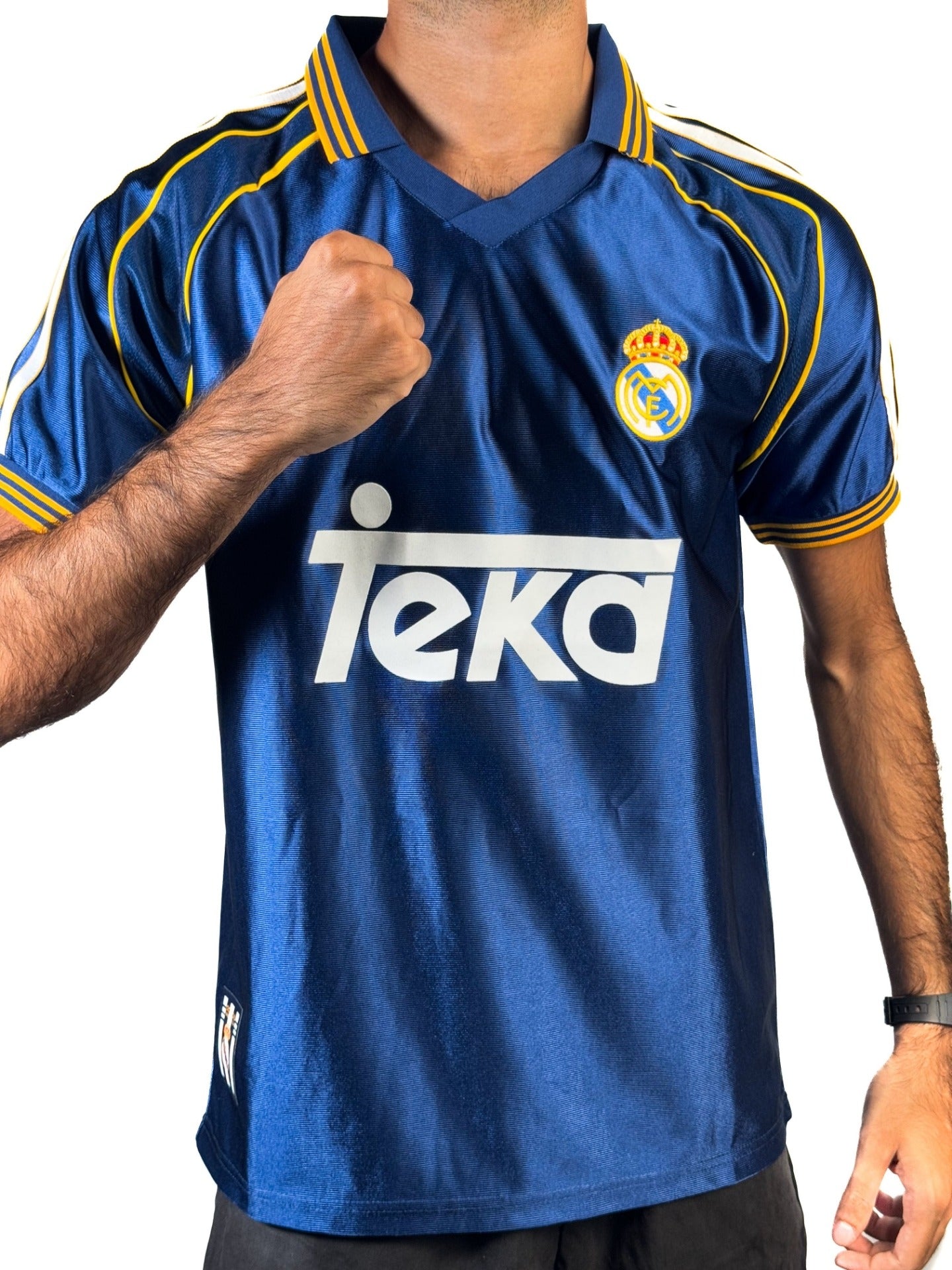 Koszulka Piłkarska Real Madryt 1998/2000 3rd Retro