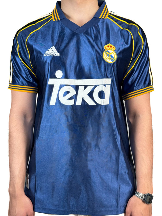 Koszulka Piłkarska Real Madryt 1998/2000 3rd Retro